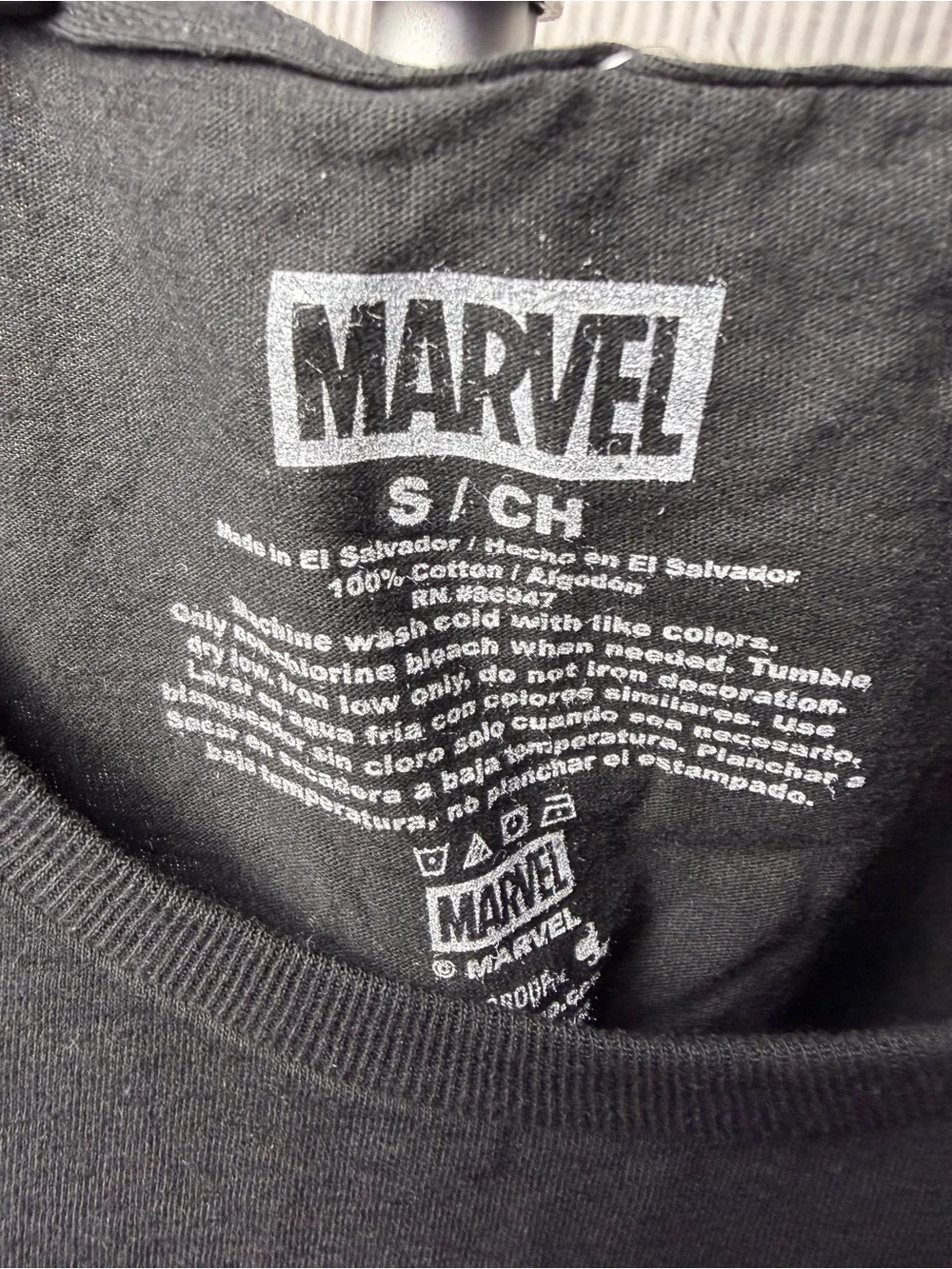 Marvel Venom Graphic Black T-Shirt - Picture 4 of 4